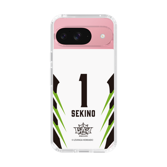 スリムプロテクションケース［ レバンガ北海道 - #1 SEKINO - AWAY - 裏 ］