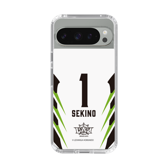 スリムプロテクションケース［ レバンガ北海道 - #1 SEKINO - AWAY - 裏 ］