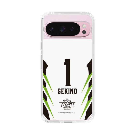 スリムプロテクションケース［ レバンガ北海道 - #1 SEKINO - AWAY - 裏 ］