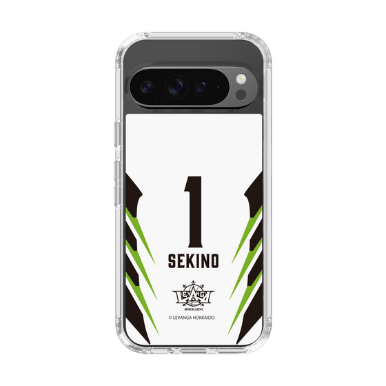 スリムプロテクションケース［ レバンガ北海道 - #1 SEKINO - AWAY - 裏 ］