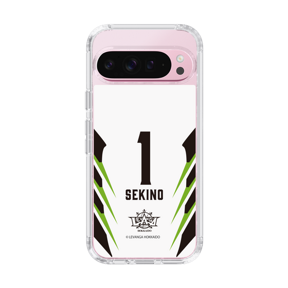 スリムプロテクションケース［ レバンガ北海道 - #1 SEKINO - AWAY - 裏 ］