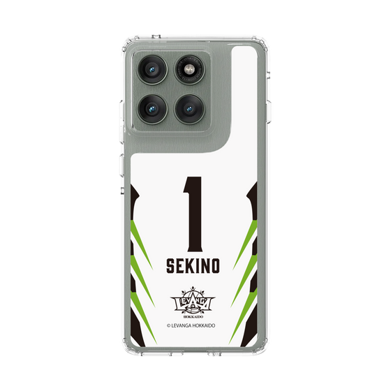 スリムプロテクションケース［ レバンガ北海道 - #1 SEKINO - AWAY - 裏 ］
