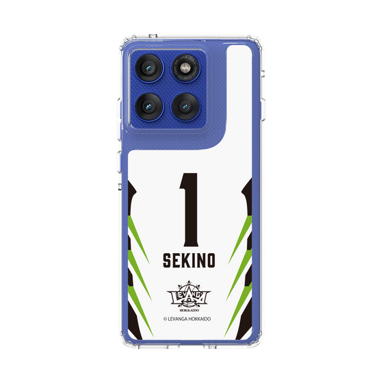 スリムプロテクションケース［ レバンガ北海道 - #1 SEKINO - AWAY - 裏 ］