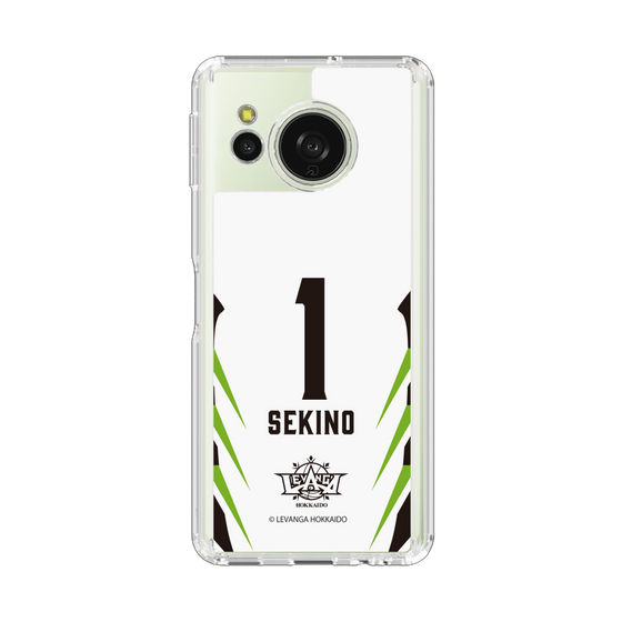 スリムプロテクションケース［ レバンガ北海道 - #1 SEKINO - AWAY - 裏 ］