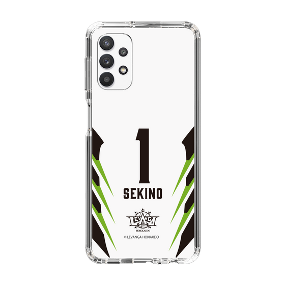スリムプロテクションケース［ レバンガ北海道 - #1 SEKINO - AWAY - 裏 ］
