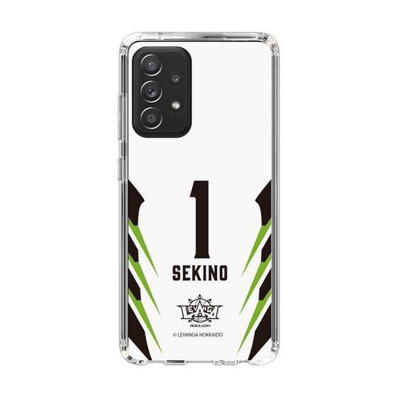 スリムプロテクションケース［ レバンガ北海道 - #1 SEKINO - AWAY - 裏 ］