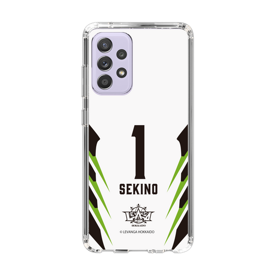 スリムプロテクションケース［ レバンガ北海道 - #1 SEKINO - AWAY - 裏 ］