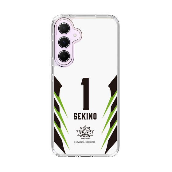 スリムプロテクションケース［ レバンガ北海道 - #1 SEKINO - AWAY - 裏 ］