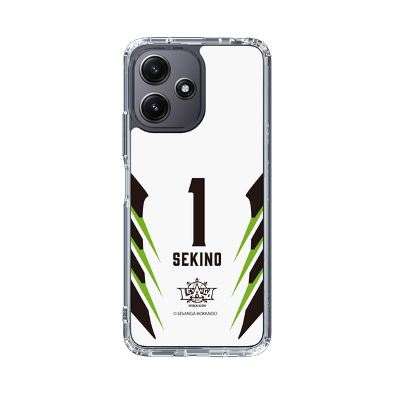 スリムプロテクションケース［ レバンガ北海道 - #1 SEKINO - AWAY - 裏 ］