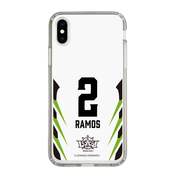 スリムプロテクションケース［ レバンガ北海道 - #2 RAMOS - AWAY - 裏 ］