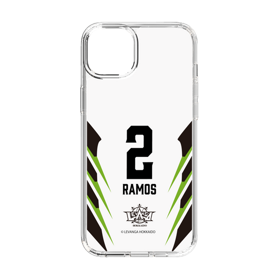 スリムプロテクションケース［ レバンガ北海道 - #2 RAMOS - AWAY - 裏 ］