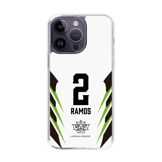スリムプロテクションケース［ レバンガ北海道 - #2 RAMOS - AWAY - 裏 ］