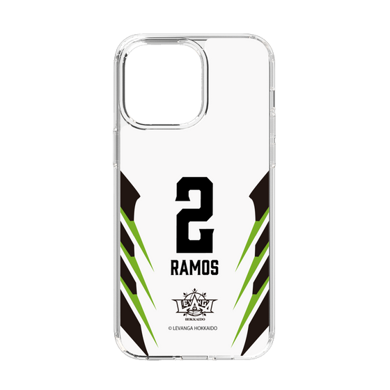 スリムプロテクションケース［ レバンガ北海道 - #2 RAMOS - AWAY - 裏 ］