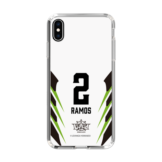 スリムプロテクションケース［ レバンガ北海道 - #2 RAMOS - AWAY - 裏 ］