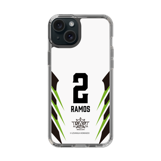 スリムプロテクションケース［ レバンガ北海道 - #2 RAMOS - AWAY - 裏 ］