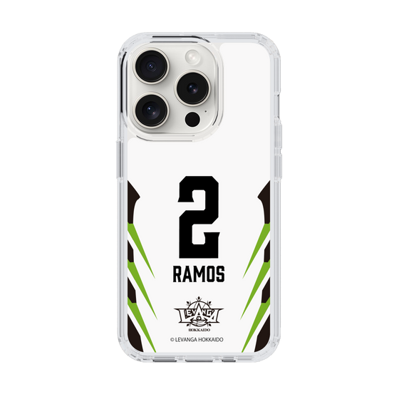 スリムプロテクションケース［ レバンガ北海道 - #2 RAMOS - AWAY - 裏 ］