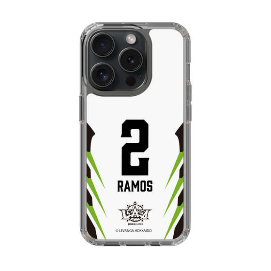 スリムプロテクションケース［ レバンガ北海道 - #2 RAMOS - AWAY - 裏 ］
