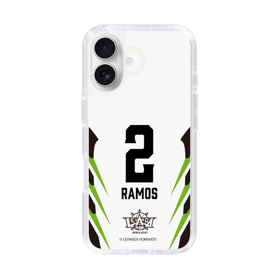 スリムプロテクションケース［ レバンガ北海道 - #2 RAMOS - AWAY - 裏 ］