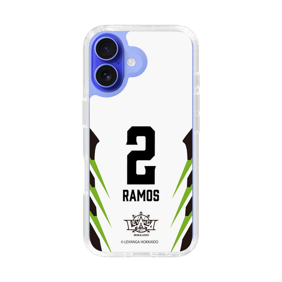 スリムプロテクションケース［ レバンガ北海道 - #2 RAMOS - AWAY - 裏 ］