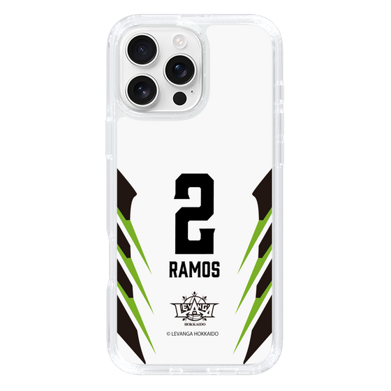 スリムプロテクションケース［ レバンガ北海道 - #2 RAMOS - AWAY - 裏 ］