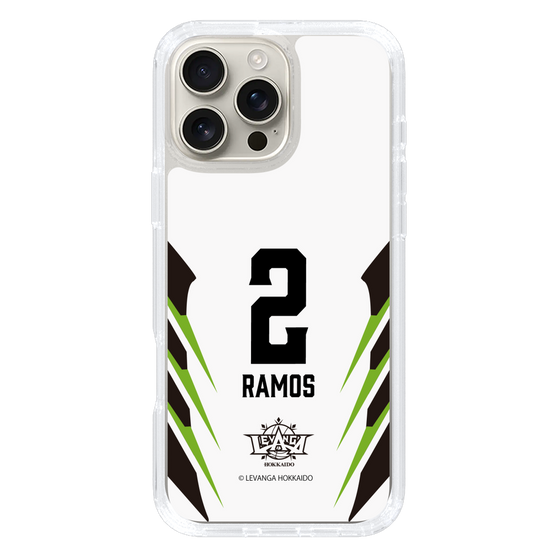 スリムプロテクションケース［ レバンガ北海道 - #2 RAMOS - AWAY - 裏 ］