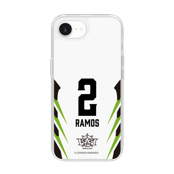 スリムプロテクションケース［ レバンガ北海道 - #2 RAMOS - AWAY - 裏 ］