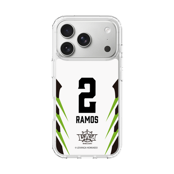 スリムプロテクションケース［ レバンガ北海道 - #2 RAMOS - AWAY - 裏 ］