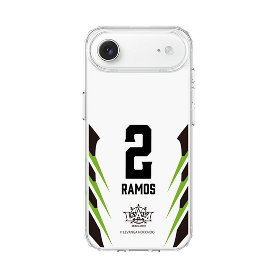 スリムプロテクションケース［ レバンガ北海道 - #2 RAMOS - AWAY - 裏 ］