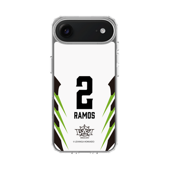 スリムプロテクションケース［ レバンガ北海道 - #2 RAMOS - AWAY - 裏 ］