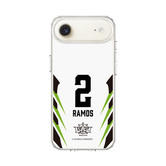 スリムプロテクションケース［ レバンガ北海道 - #2 RAMOS - AWAY - 裏 ］
