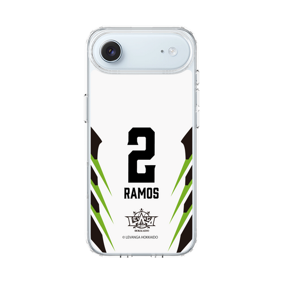 スリムプロテクションケース［ レバンガ北海道 - #2 RAMOS - AWAY - 裏 ］