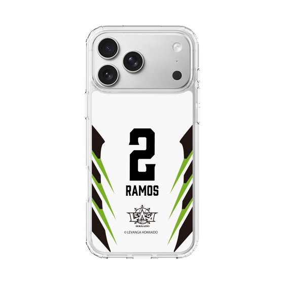 スリムプロテクションケース［ レバンガ北海道 - #2 RAMOS - AWAY - 裏 ］