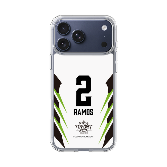 スリムプロテクションケース［ レバンガ北海道 - #2 RAMOS - AWAY - 裏 ］