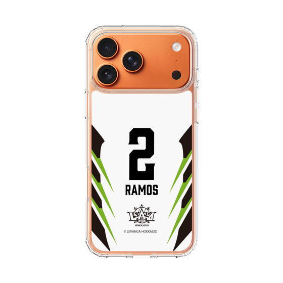 スリムプロテクションケース［ レバンガ北海道 - #2 RAMOS - AWAY - 裏 ］