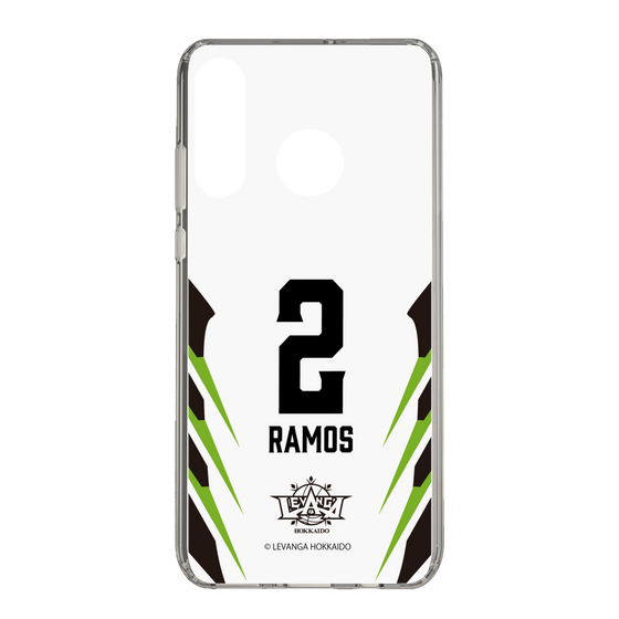 スリムプロテクションケース［ レバンガ北海道 - #2 RAMOS - AWAY - 裏 ］