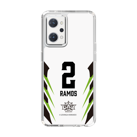 スリムプロテクションケース［ レバンガ北海道 - #2 RAMOS - AWAY - 裏 ］