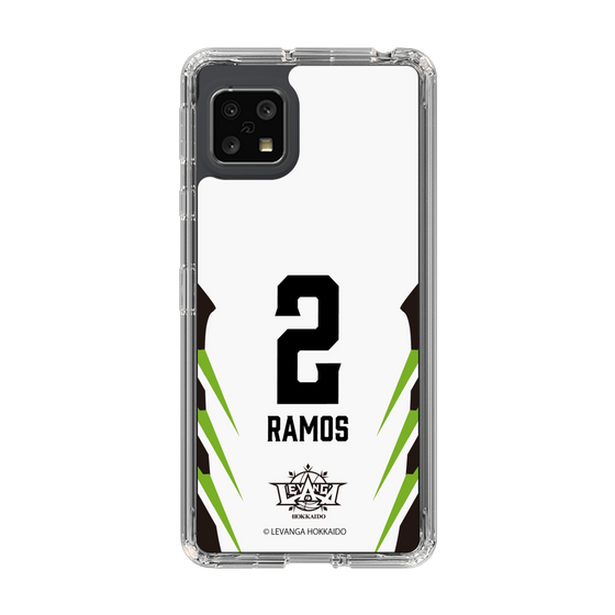 スリムプロテクションケース［ レバンガ北海道 - #2 RAMOS - AWAY - 裏 ］