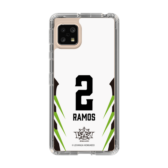 スリムプロテクションケース［ レバンガ北海道 - #2 RAMOS - AWAY - 裏 ］