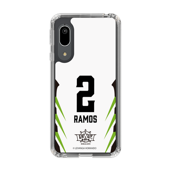 スリムプロテクションケース［ レバンガ北海道 - #2 RAMOS - AWAY - 裏 ］
