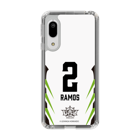 スリムプロテクションケース［ レバンガ北海道 - #2 RAMOS - AWAY - 裏 ］