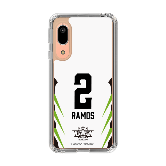 スリムプロテクションケース［ レバンガ北海道 - #2 RAMOS - AWAY - 裏 ］