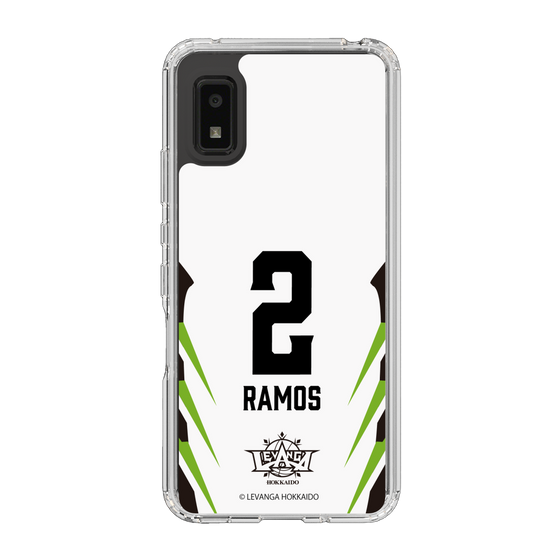 スリムプロテクションケース［ レバンガ北海道 - #2 RAMOS - AWAY - 裏 ］