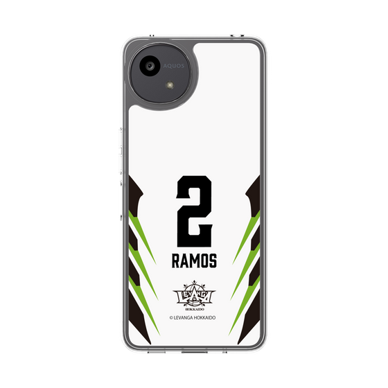 スリムプロテクションケース［ レバンガ北海道 - #2 RAMOS - AWAY - 裏 ］