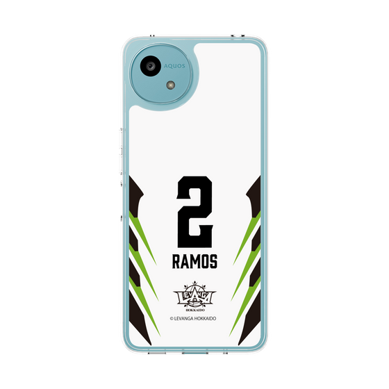 スリムプロテクションケース［ レバンガ北海道 - #2 RAMOS - AWAY - 裏 ］