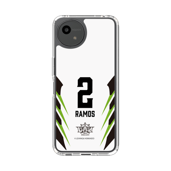 スリムプロテクションケース［ レバンガ北海道 - #2 RAMOS - AWAY - 裏 ］