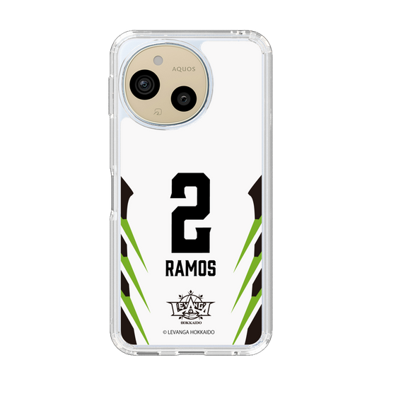 スリムプロテクションケース［ レバンガ北海道 - #2 RAMOS - AWAY - 裏 ］