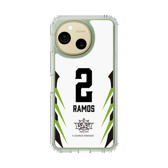 スリムプロテクションケース［ レバンガ北海道 - #2 RAMOS - AWAY - 裏 ］