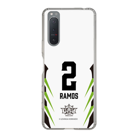 スリムプロテクションケース［ レバンガ北海道 - #2 RAMOS - AWAY - 裏 ］