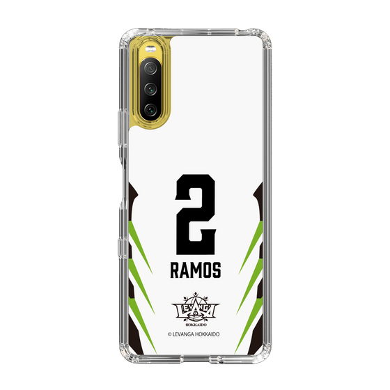 スリムプロテクションケース［ レバンガ北海道 - #2 RAMOS - AWAY - 裏 ］