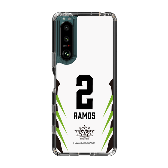 スリムプロテクションケース［ レバンガ北海道 - #2 RAMOS - AWAY - 裏 ］